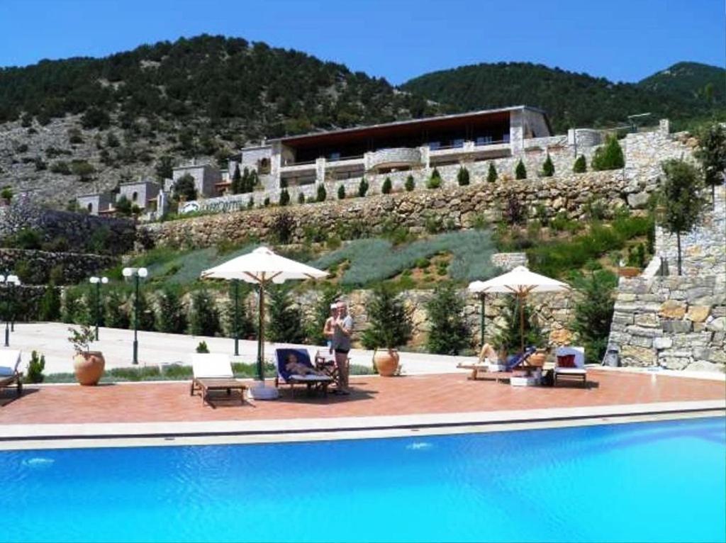 Lefkoritis Resort Askifou Sfakia Petrés Exteriér fotografie